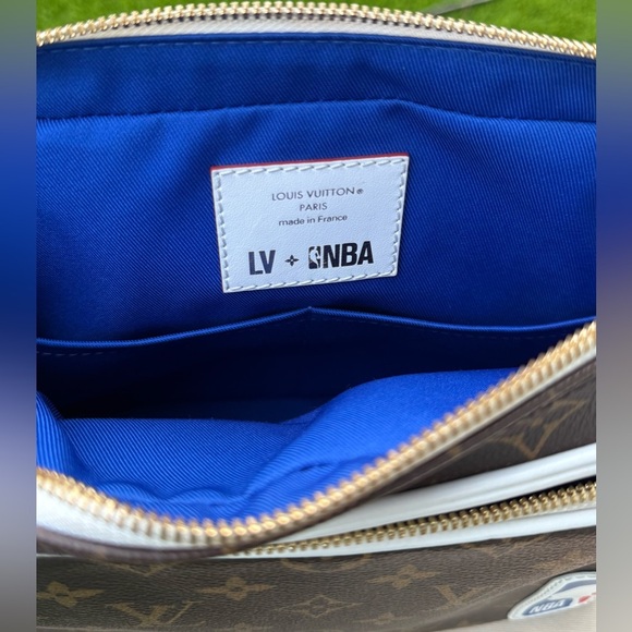 Louis Vuitton x NBA LV Bag Brown Nil Messenger Monogram Limited Edition!! - Picture 13 of 16